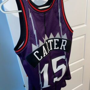 Vintage vince carter raptors jersey